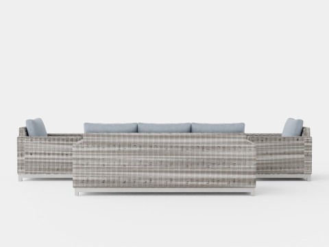 Oxnas sofa set 3D Model