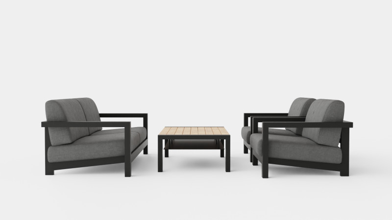 Amesdale sofa set 3D Model .c4d .max .obj .3ds .fbx .stl .blend 