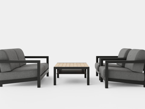 Amesdale sofa set 3D Model