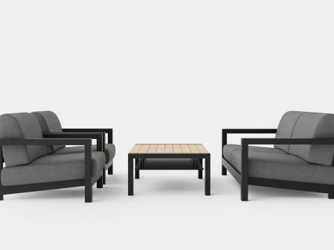 Amesdale sofa set 3D Model