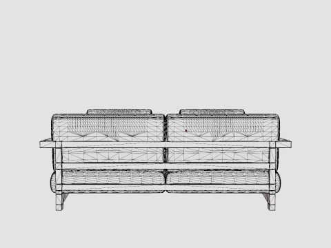 Amesdale sofa set 3D Model