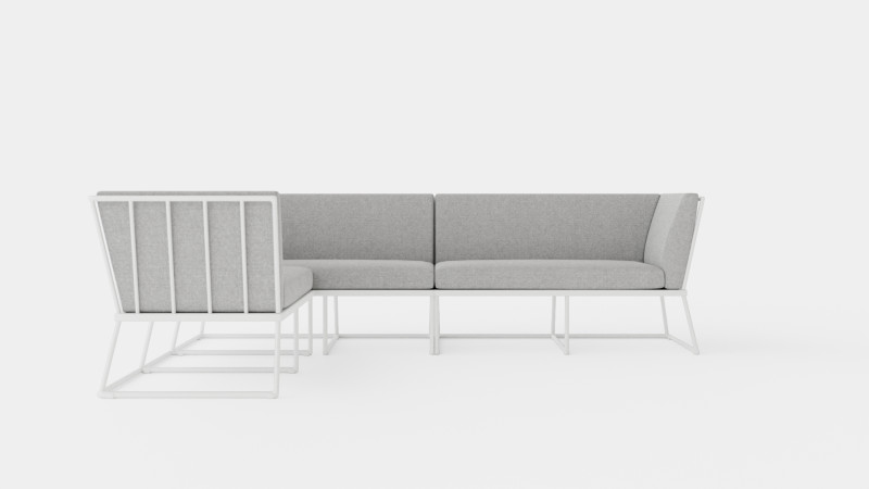 Vence sofa set 3D Model .c4d .max .obj .3ds .fbx .stl .blend 
