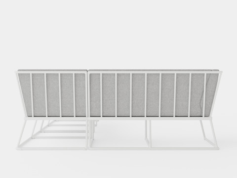 Vence sofa set 3D Model