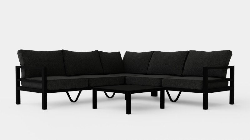 Leone sofa set 3D 模型 .c4d .max .obj .3ds .fbx .stl .blend 