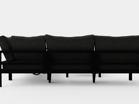 Leone sofa set 3D 模型