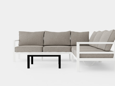 Leone sofa set 3D Model