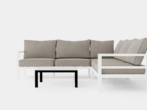 Leone sofa set 3D Model