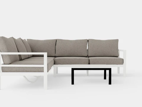 Leone sofa set 3D Model