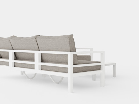 Leone sofa set 3D Model