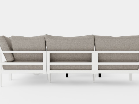 Leone sofa set 3D Model