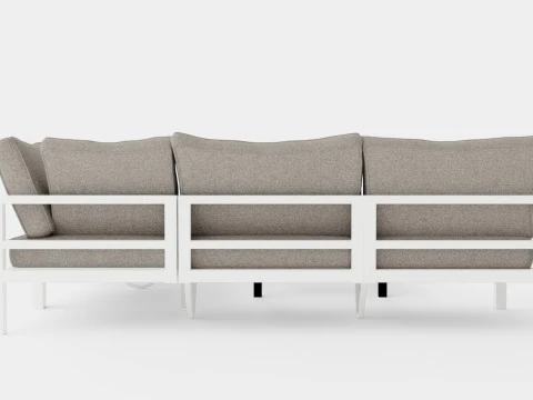 Leone sofa set 3D Model