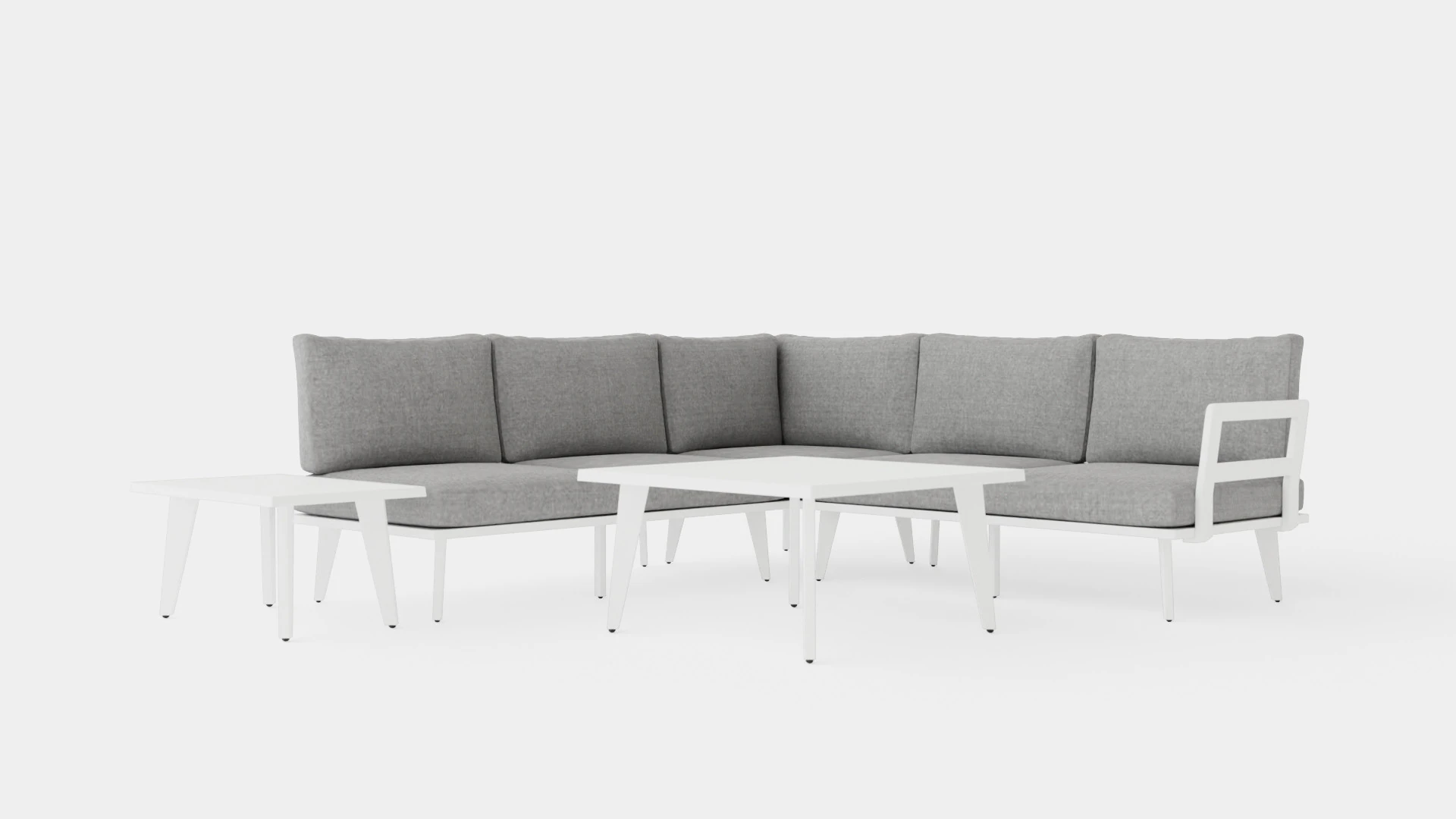 Villac sofa set 3D Model .c4d .max .obj .3ds .fbx .stl .blend 