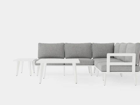 Villac sofa set 3D Model