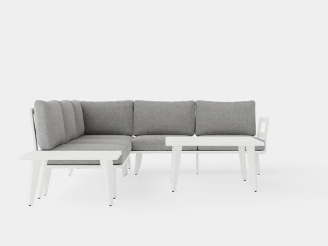 Villac sofa set 3D Model