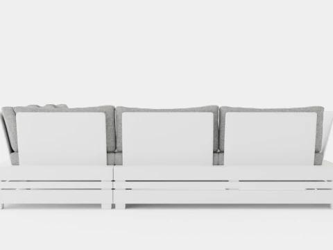 Ambon sofa set 3D Model