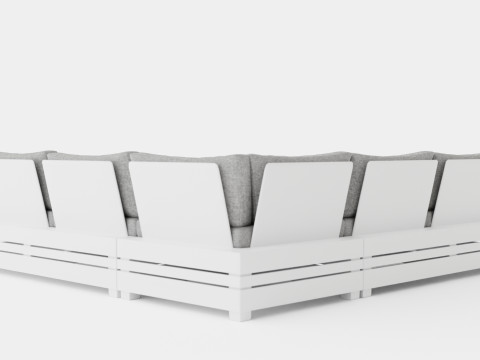 Ambon sofa set Modèle 3D