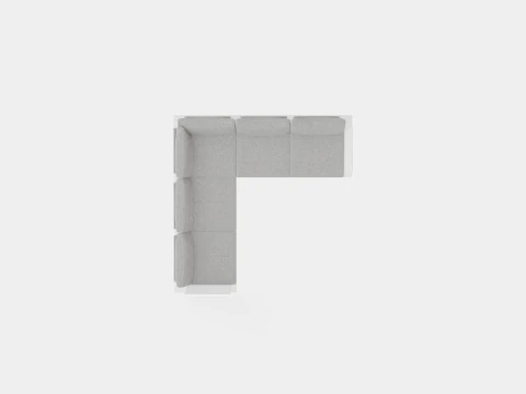 Ambon sofa set 3D Model