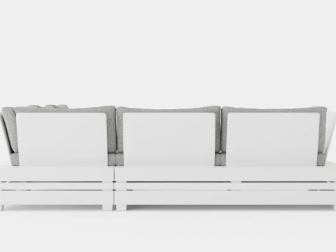 Ambon sofa set 3D Model