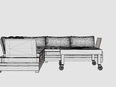 Ambon sofa set Modello 3D