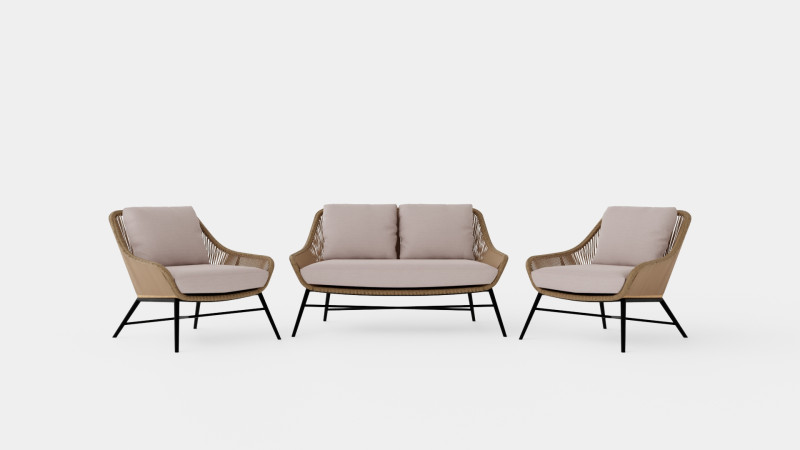 Pembroke sofa set 3D-Modell .c4d .max .obj .3ds .fbx .stl .blend 