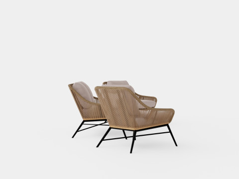 Pembroke sofa set 3D-Modell