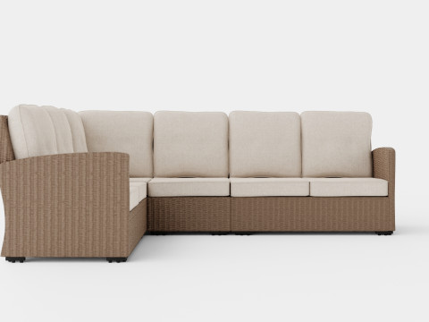Ashfield sofa set Model 3D