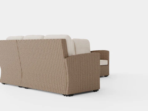 Ashfield sofa set 3D Model