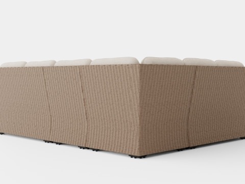 Ashfield sofa set 3Dモデル