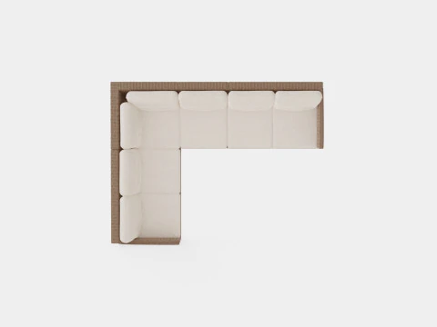 Ashfield sofa set 3D Model