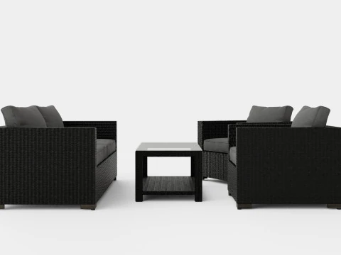 Диван ніндзя 3D Модель