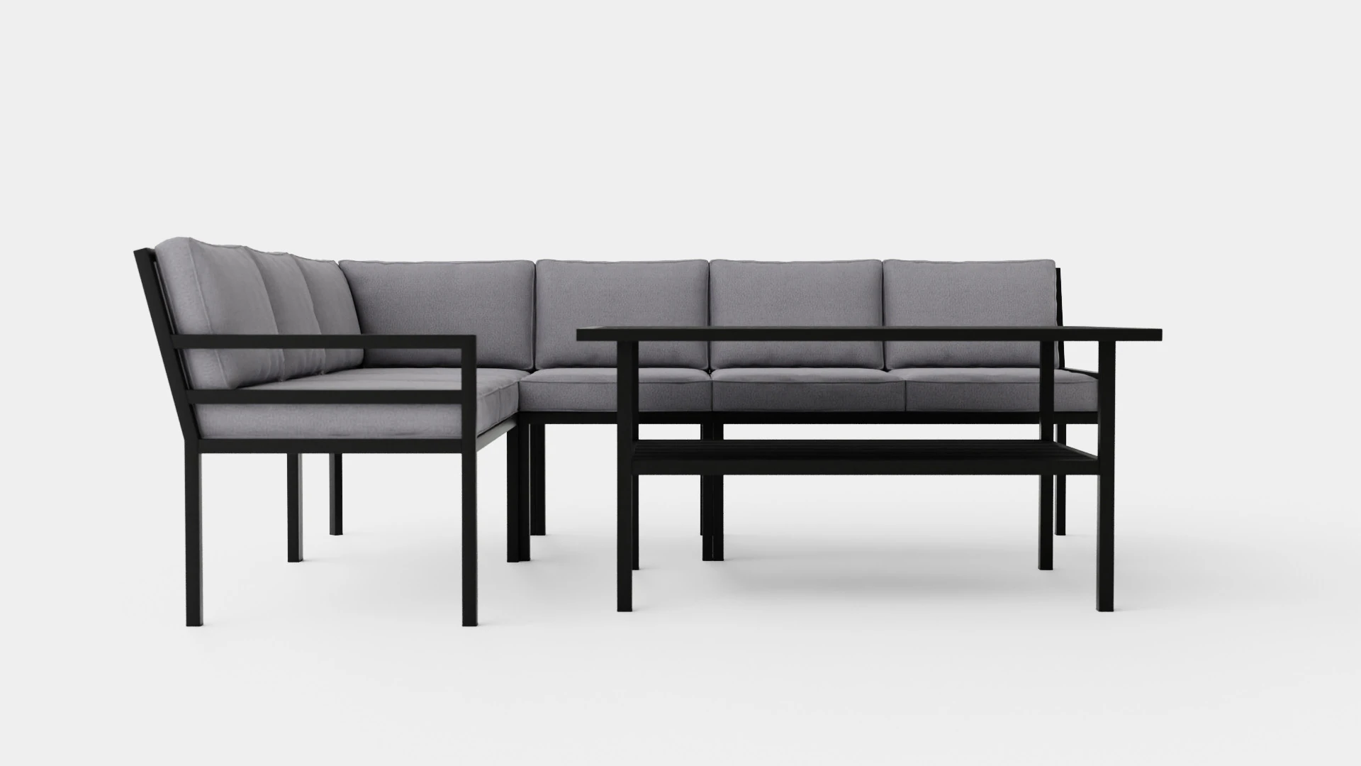 Set sofa Bergerac Model 3D .c4d .max .obj .3ds .fbx .stl .blend 