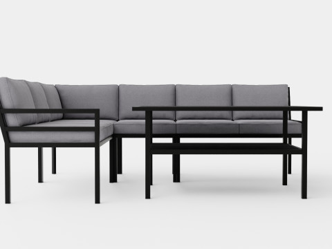 Bergerac sofa set 3D Модель