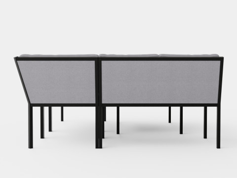 Bergerac sofa set 3D Model