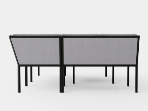 Set sofa Bergerac Model 3D