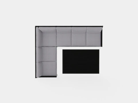 Set sofa Bergerac Model 3D