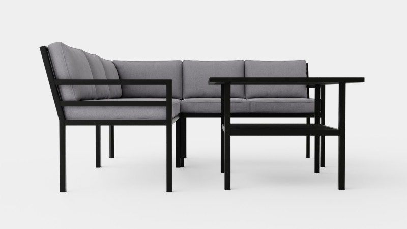 Bergerac sofa set Model 3D .c4d .max .obj .3ds .fbx .stl .blend