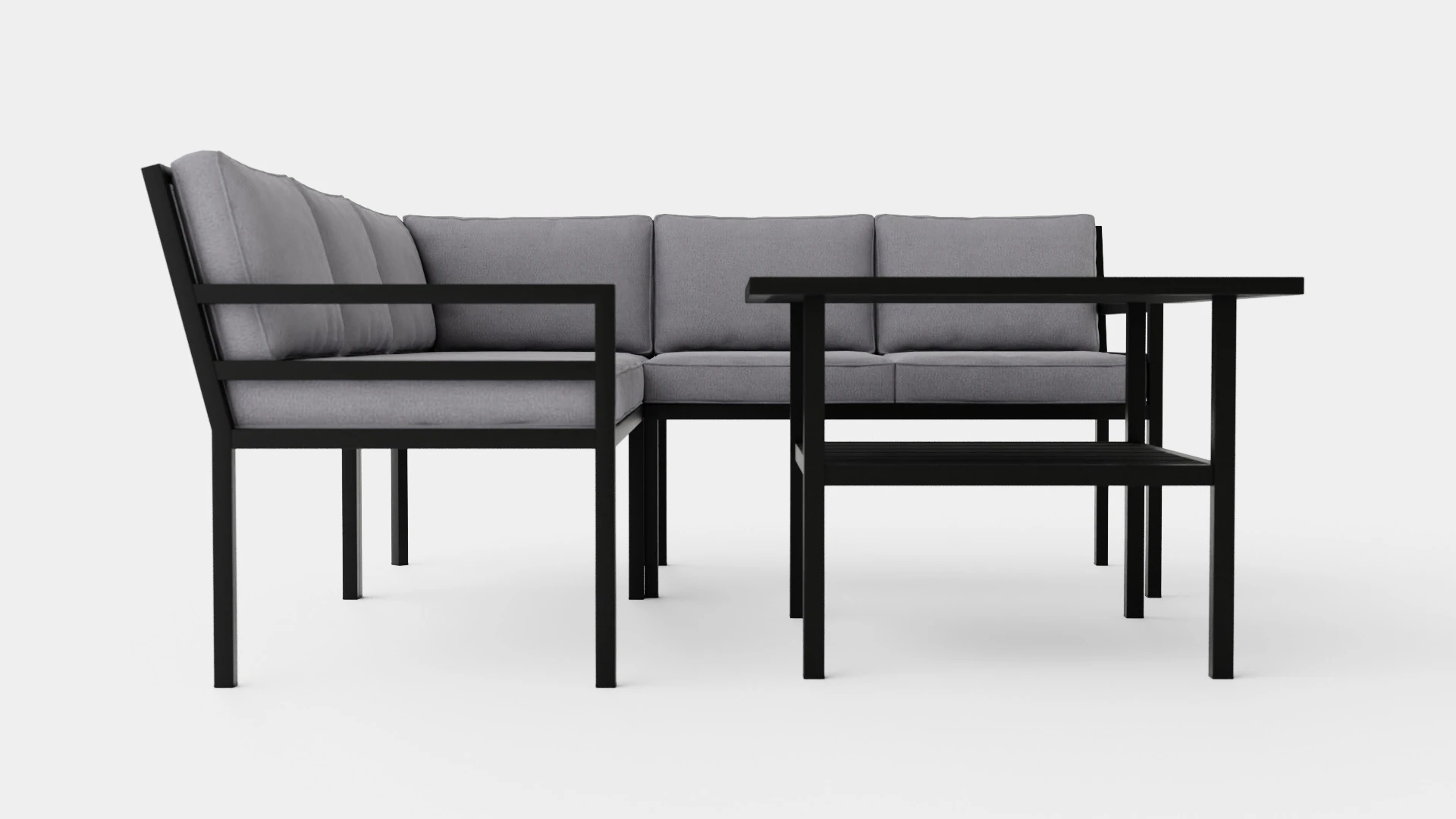 Bergerac sofa set 3D Model .c4d .max .obj .3ds .fbx .stl .blend 