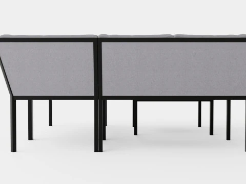 Bergerac sofa set 3D Model