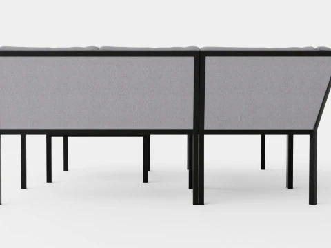 Bergerac sofa set 3D Model