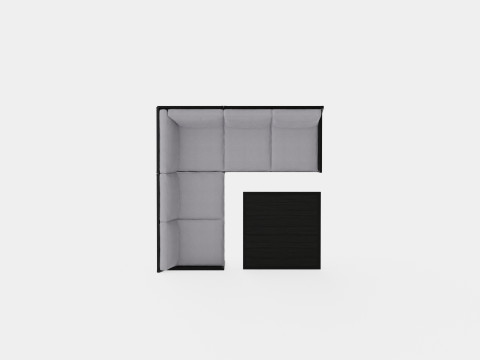 Bergerac sofa set Model 3D