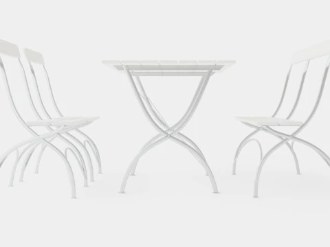 Conjunto de jantar Bryggeri Modelo 3D