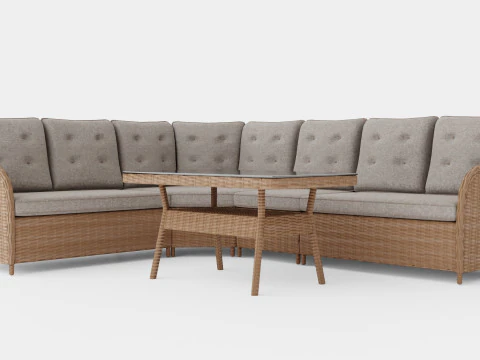 Угловой диван Easton 3D Модель