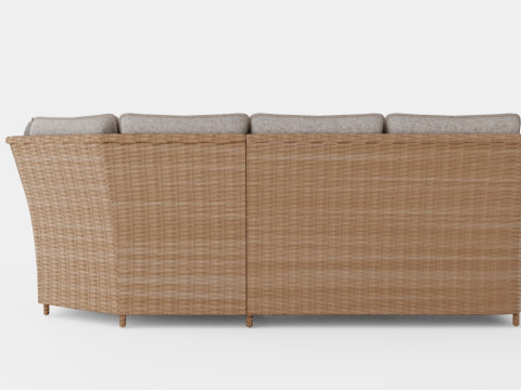 Easton corner sofa set Modelo 3D