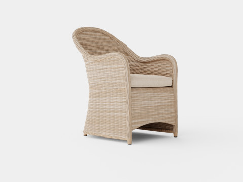 Roma armchair 3D मॉडल