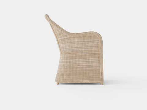 Roma armchair 3D Model