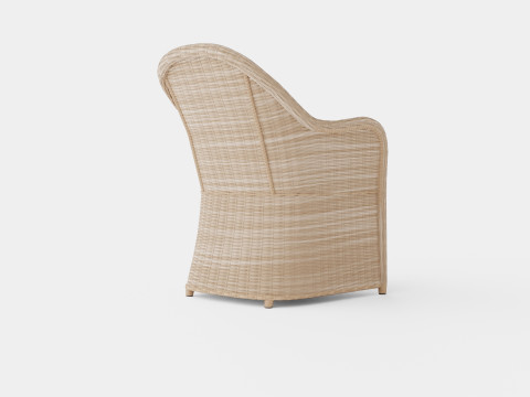 Roma armchair 3Dモデル