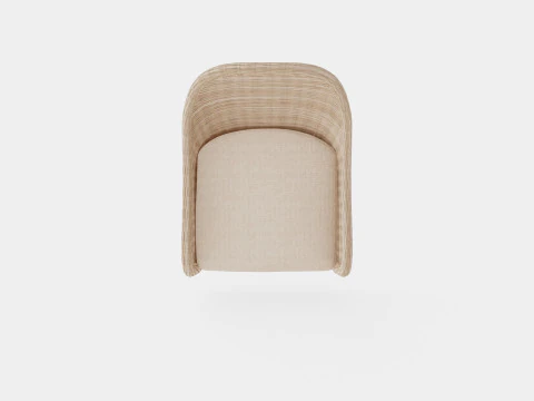 Roma armchair 3D Model