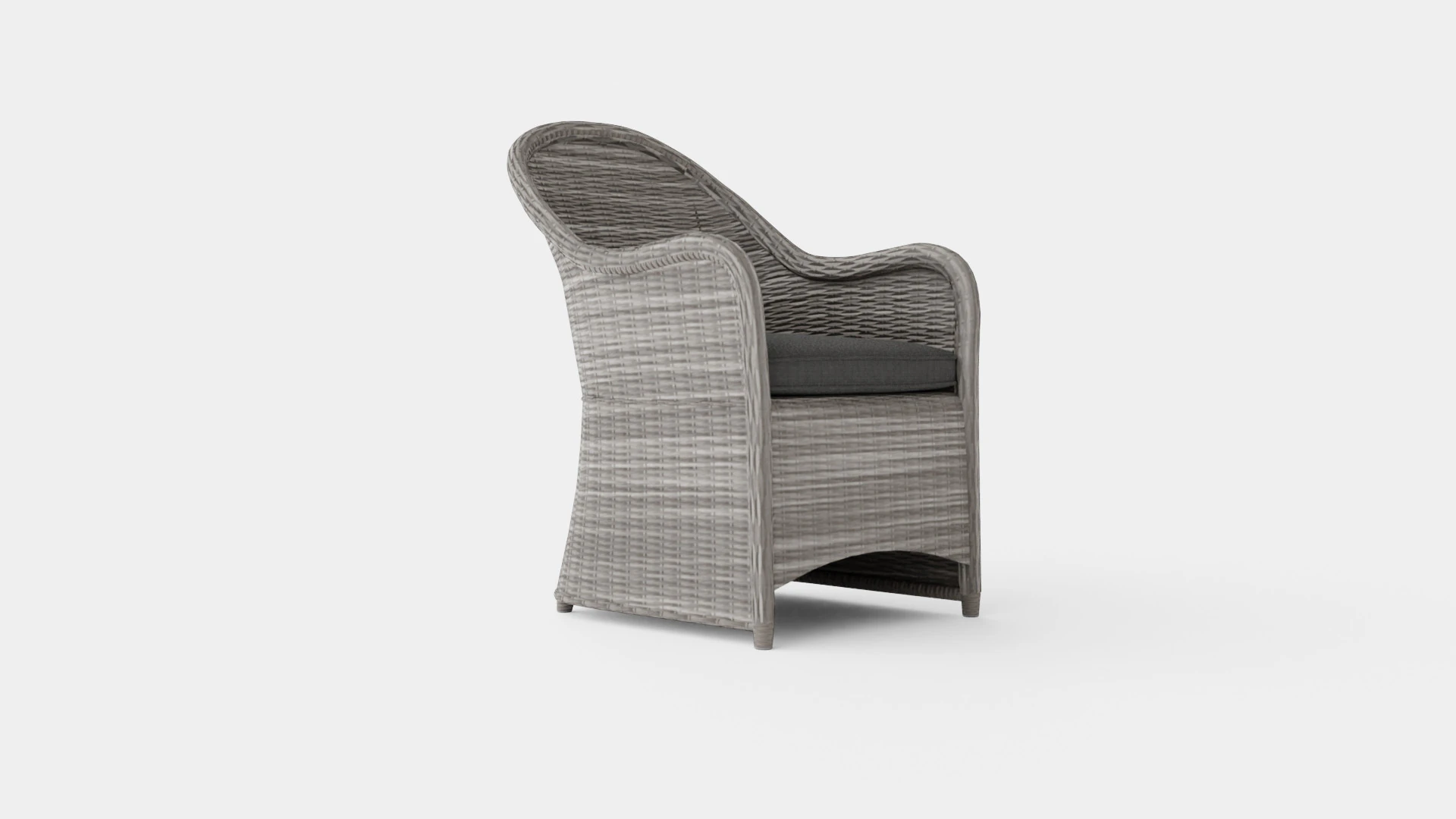 Roma armchair 3D Model .c4d .max .obj .3ds .fbx .stl .blend