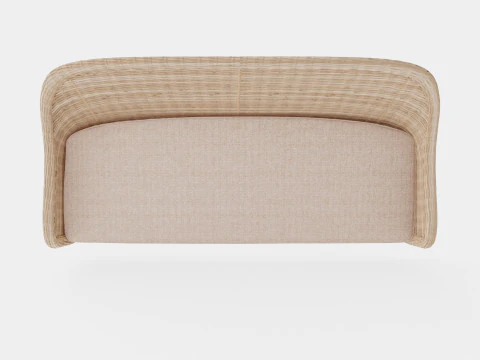 Roma 2-seater sofa 3D Model