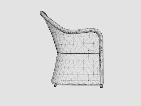 Roma 2-seater sofa Modelo 3D